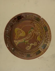 Pa. Deutscher Teller