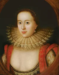 Porträt von Frances Howard (1590-1632) Gräfin von Somerset, ca. 1615