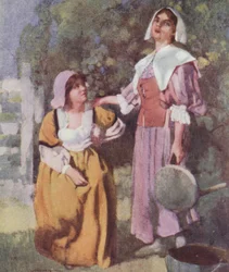 Illustration für The Compleat Angler von Izaak Walton