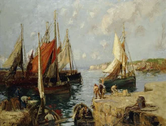 Muschelboote, Honfleur