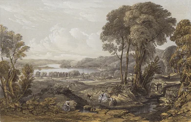 Blick auf den Clyde oberhalb der Erskine-Fähre