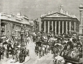 Die Bank von England und die Königliche Börse im neunzehnten Jahrhundert, aus 