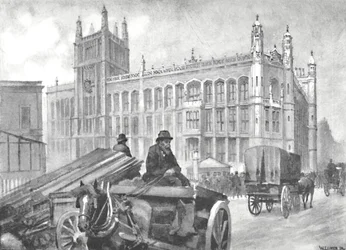 Das Archivbüro, Fetter Lane, 1891