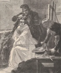 La Toilette des Morts, aus Illustrated London News, 25. Juli 1863