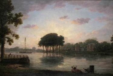 Orleans House, Twickenham, Middlesex, um 1800