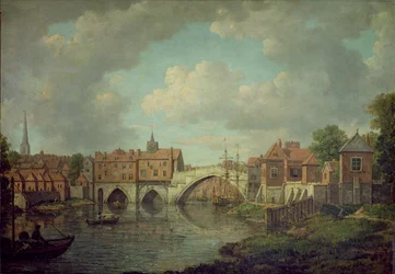 Ouse Bridge, York, um 1764