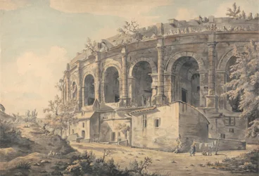 Das Amphitheater von Nimes