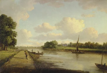 Blick auf die Themse bei Richmond (?), ca. 1776