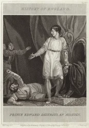 Prinz Edward tötet einen Attentäter