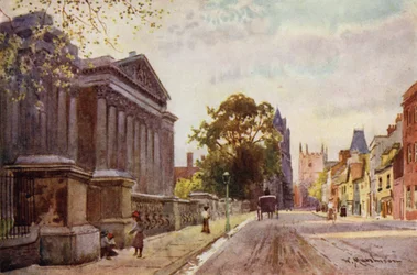 Das Fitzwilliam Museum, Abend