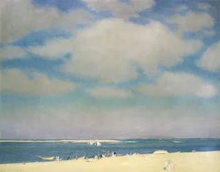 Meereslandschaft mit Sandstrand (Der Strand von Chatham)