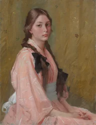 Mona, Tochter von Mrs. R. William Merritt Chase, ca. 1894