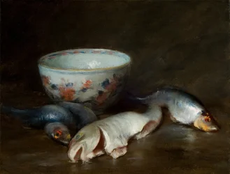 Stillleben mit Fisch