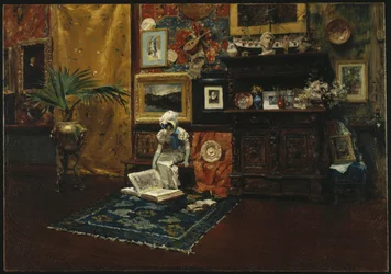 Atelierinterieur (ca. 1882)