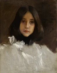 Die Tochter des Künstlers Alice