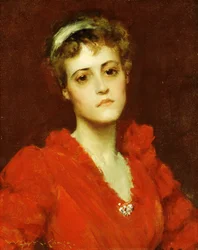 Das rote Kleid