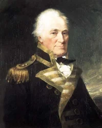 Porträt von Vizeadmiral John Hunter