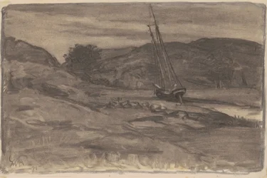 Gestrandet, 1875