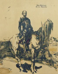 Don Quijote von der Mancha, Illustration aus 