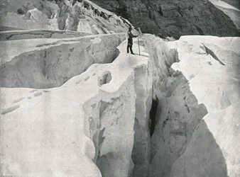 Die Rockies: Asulkan-Gletscher, Hermit Range, Kanada, 1895