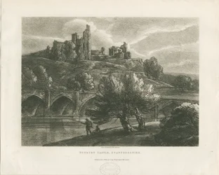 Tutbury Castle - Südansicht