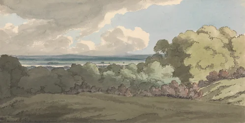 Blick über die Themse vom Greenwich Park