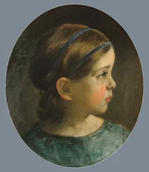 Tochter von William Page, wahrscheinlich Mary Page, ca. 1840