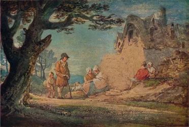 Ländliche Szene, 1922