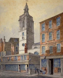 Ansicht von St Dionis Backchurch, City of London