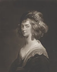 Porträt von Susanna Lunden, Schwester von Helena Fourment, 1769