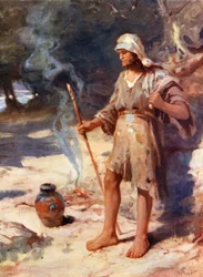 Johannes der Täufer, Matthäus iii, 3, 4