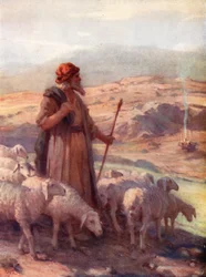 Moses und der brennende Busch, Exodus iii, 2