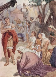 Coriolanus und die Matronen von Rom