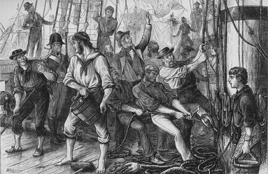 Lord Howes Sieg - Der glorreiche Erste Juni, um 1880