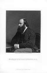 Robert Gascoyne-Cecil, 3. Marquess of Salisbury, britischer Staatsmann und Premierminister, 1893