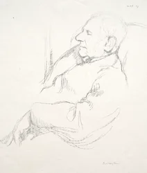 Sir Francis Seymour Haden schläft