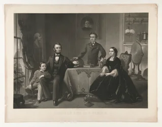 Lincoln und seine Familie