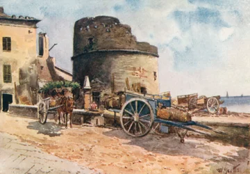 Bastion am Ufer, Ceriale