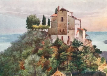 Kloster der Annonciade, Mentone, von Norden