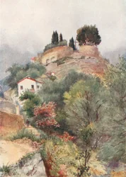 Kloster der Annonciade, Mentone, von Süden