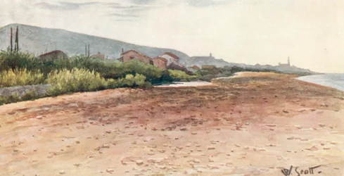 Am Ufer, Bordighera, früher Morgen