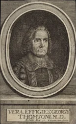 George Thomson, ein englischer Arzt, medizinischer Schriftsteller und Pamphletist