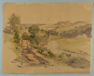 Studie einer Landschaft