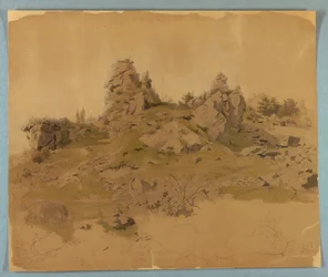 Studie einer Landschaft