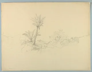 Studie einer Meereslandschaft
