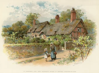 Anne Hathaways Cottage in Shottery