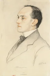 Porträt von Charles Francis Bell, 1913