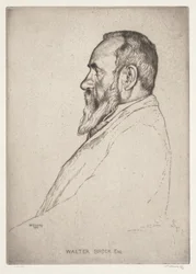 Porträt von Walter Brock