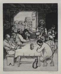 Das letzte Abendmahl, 1889