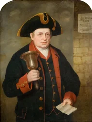 Porträt von Jacob Wilson (1799-1882), letzter Stadtausrufer von Birmingham (1868-69)
